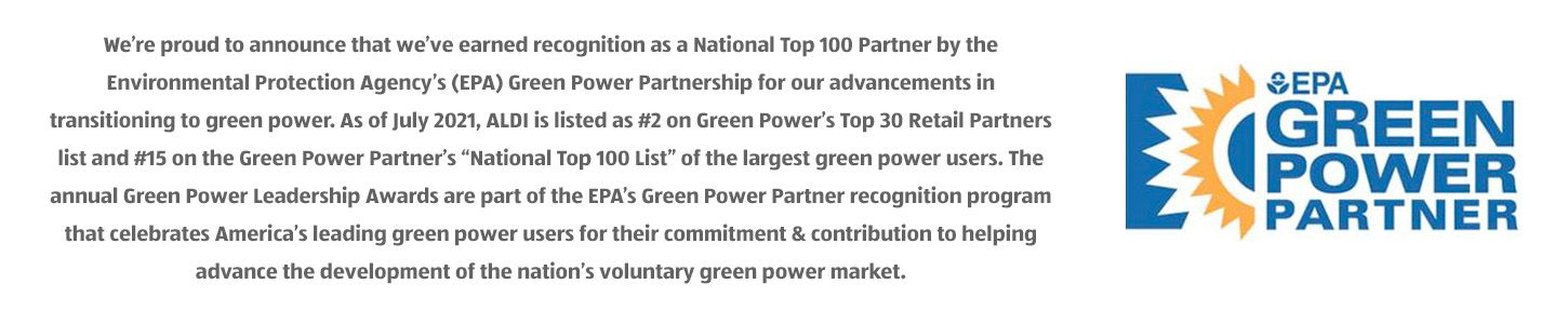 Green Power Leadership award